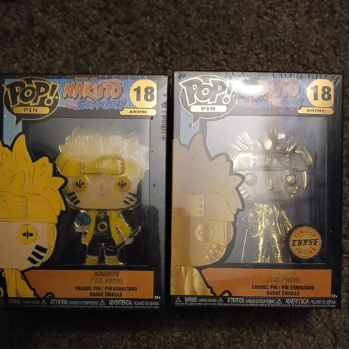 Funko Pop! Pin Naruto Shippuden  Six path #18 Includes limited Chase pin #18