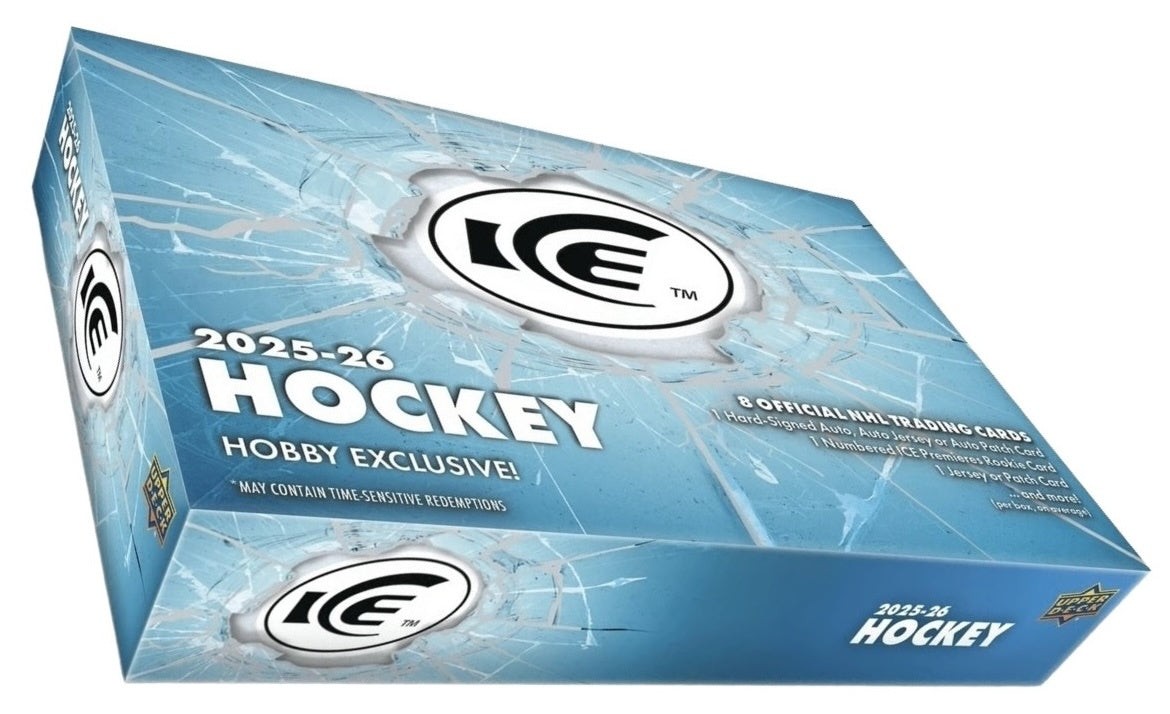 2025-26 Upper Deck Ice Hockey Hobby Box