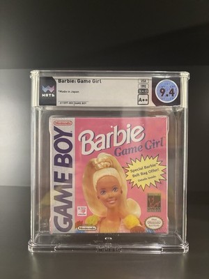 Barbie Game Girl Nintendo Gameboy Game Boy Factory Sealed Wata Graded 9.4/A+ New