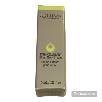 Juice Beauty Stem Cellular Neck Lifting Cream 0.33oz SAMPLE  Size New!