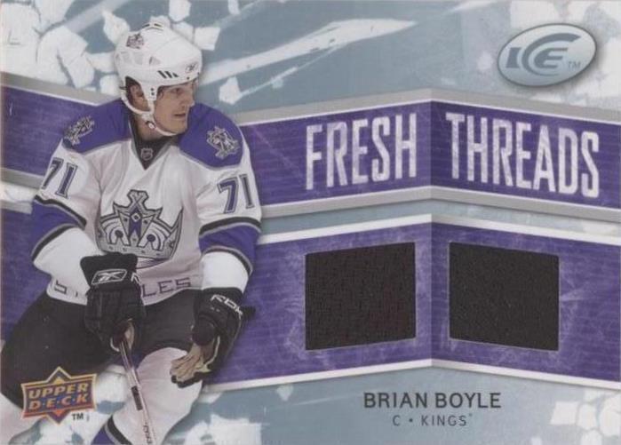2008-09 Upper Deck Ice - Brian Boyle #FT-BB - 1 of 1