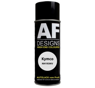 Motorradlack Spraydose Kymco NH193NV Bianco Ice Perl Basislack Sprühdose 400ml