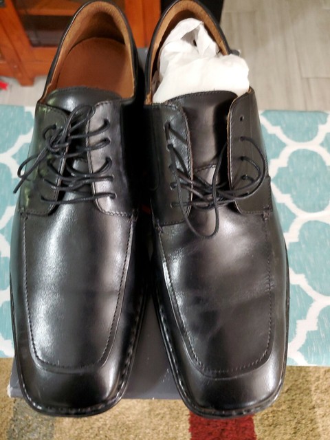 rockport black dress shoes