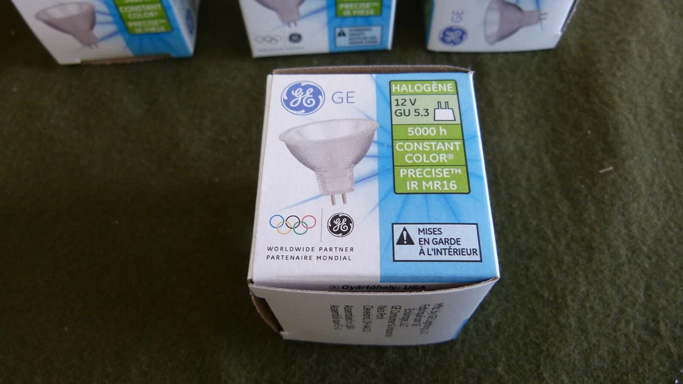 Box of 10 - GE 77909 - Precise Q45MR16HIR/CCG35 2-Pin Base Light Bulb - Image 3 of 4