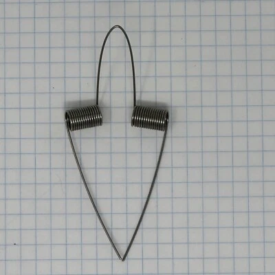 Miraphone tuba, rotary valve lever spring, 1 each