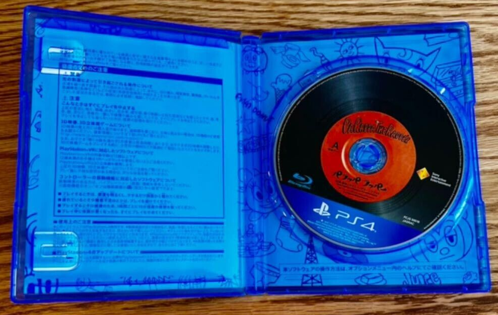 PaRappa The Rapper Japanese Game With Box PS4 PlayStation 4 Genuine