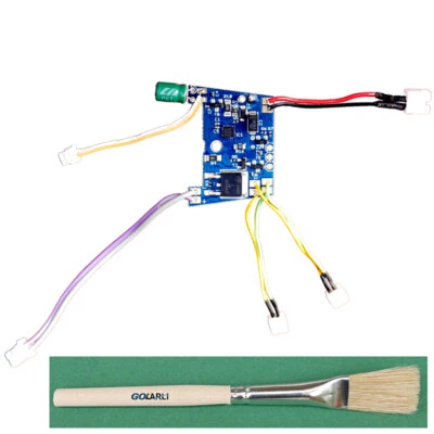 Carrera Digital 132 Decoder 26732 Neues Modell, Blau + GOKarli Reinigungspinsel