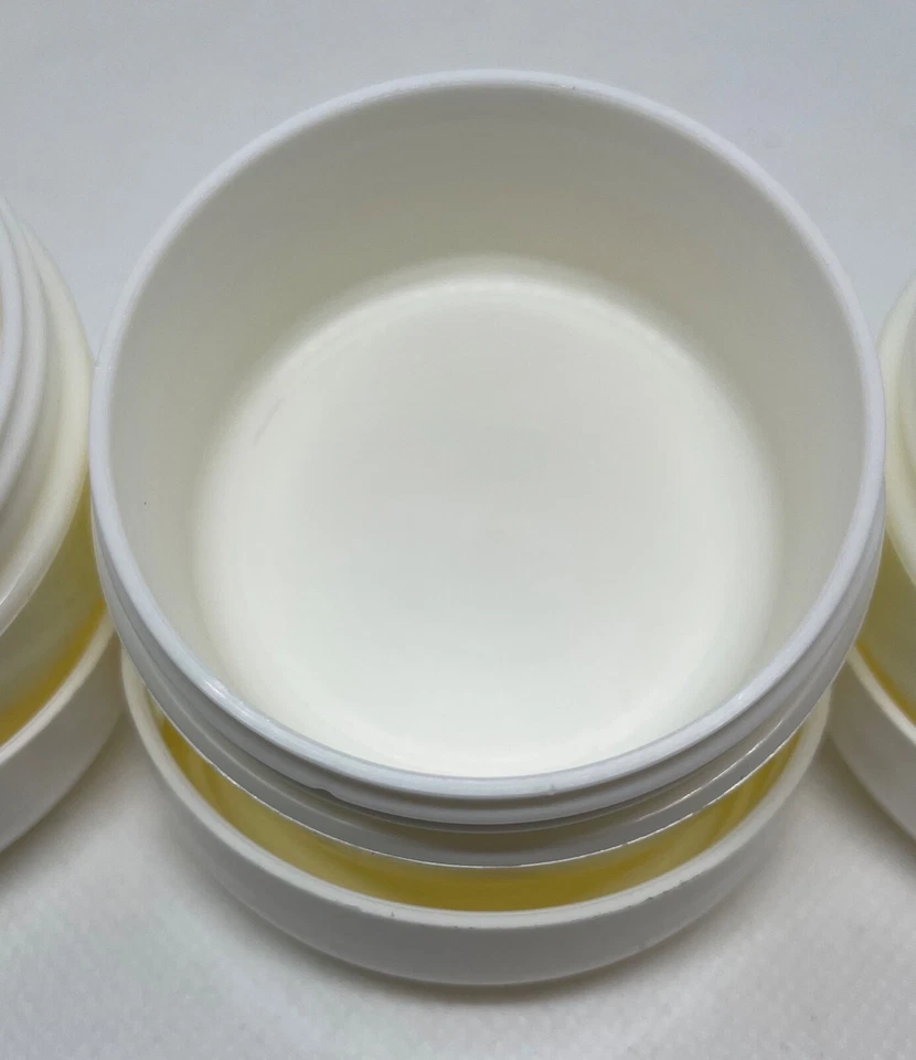 30PCS SFP SANTA FE PLASTIC 1 LOW PRO 1 OZ 58MM LOW PROFILE DOUBLE WALL JAR WHITE - Image 4 of 4