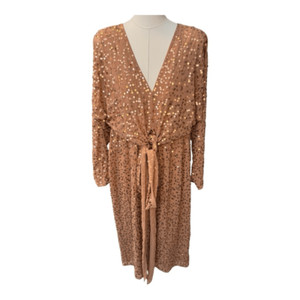 asos sequin dress sale ASOS EDITION embellished disc sequin square neck full skirt midi dress in  silver