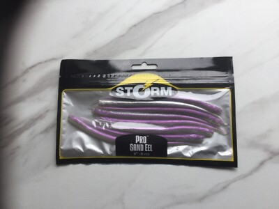 STORM - Künstlicher Angelköder - Pro Eel Purple 6'' x 7 Köder