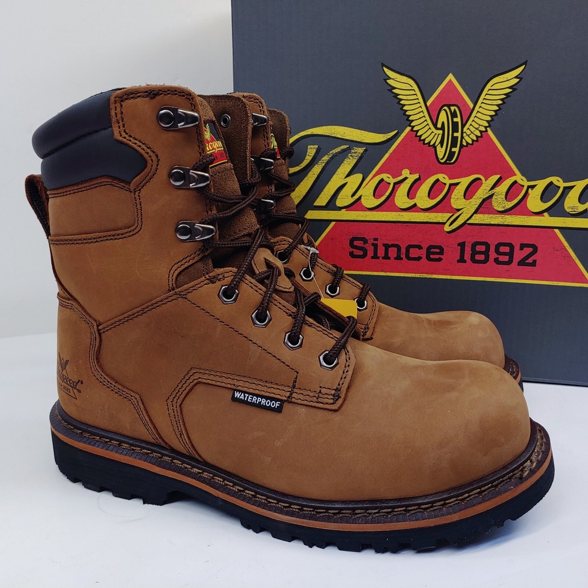 ゴダイゴ Thorogood V-Series Wellington Composite Toe Crazy Horse – Shoeteria