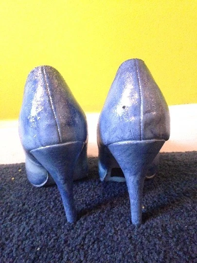 Zapatos Inspirados en Elsa - Reina del Hielo - Disney Frozen Mujeres TALLA 7 EE. UU. Disfraz Juegos con disfraces Foto 4 de 4