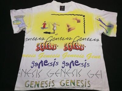 genesis band shirt