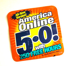 AOL America Online 5.0 CD from 1999 Install Disk Software New Sealed
