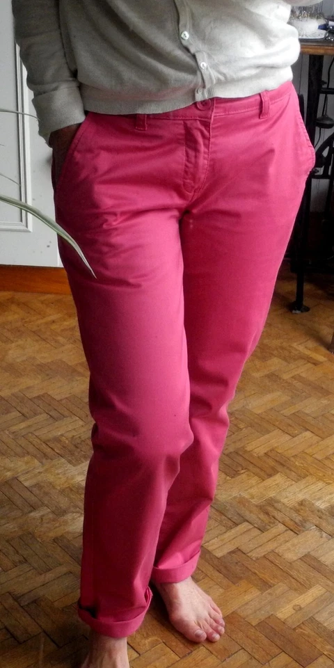 Pantalon GUCCI  t 40 rose foncé - Photo 1/4