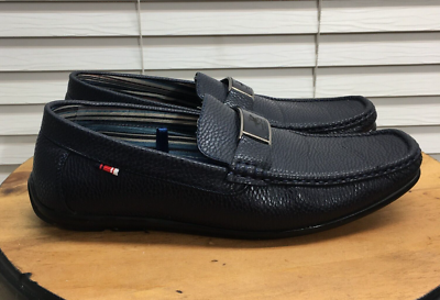 Beverly Hills Polo Club Driving Loafers Mens 9 Blue Divot 