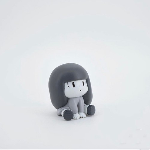 UNBOX MAMUANG friends Black And White Hidden Version Soft Vinyl Sofubi Toy - 第 1/2 張圖片