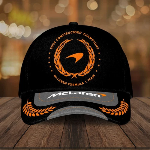McLaren Classic Cap - Iconic Motorsport Fan Hat, Adjustable Strapback Cap - Bild 1 von 3