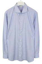 SUITSUPPLY Try On Extra Slim Fit Formal Shirt Men's 46 / 18 Cutaway Collar