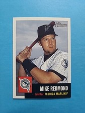 MIKE REDMOND 2002 TOPPS HERITAGE BASEBALL CARD # 321 H4636
