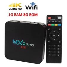 TV Box with 1GB RAM/8GB Quad-core Digital Display HDMI HD Support 2.4G WiFi 4K