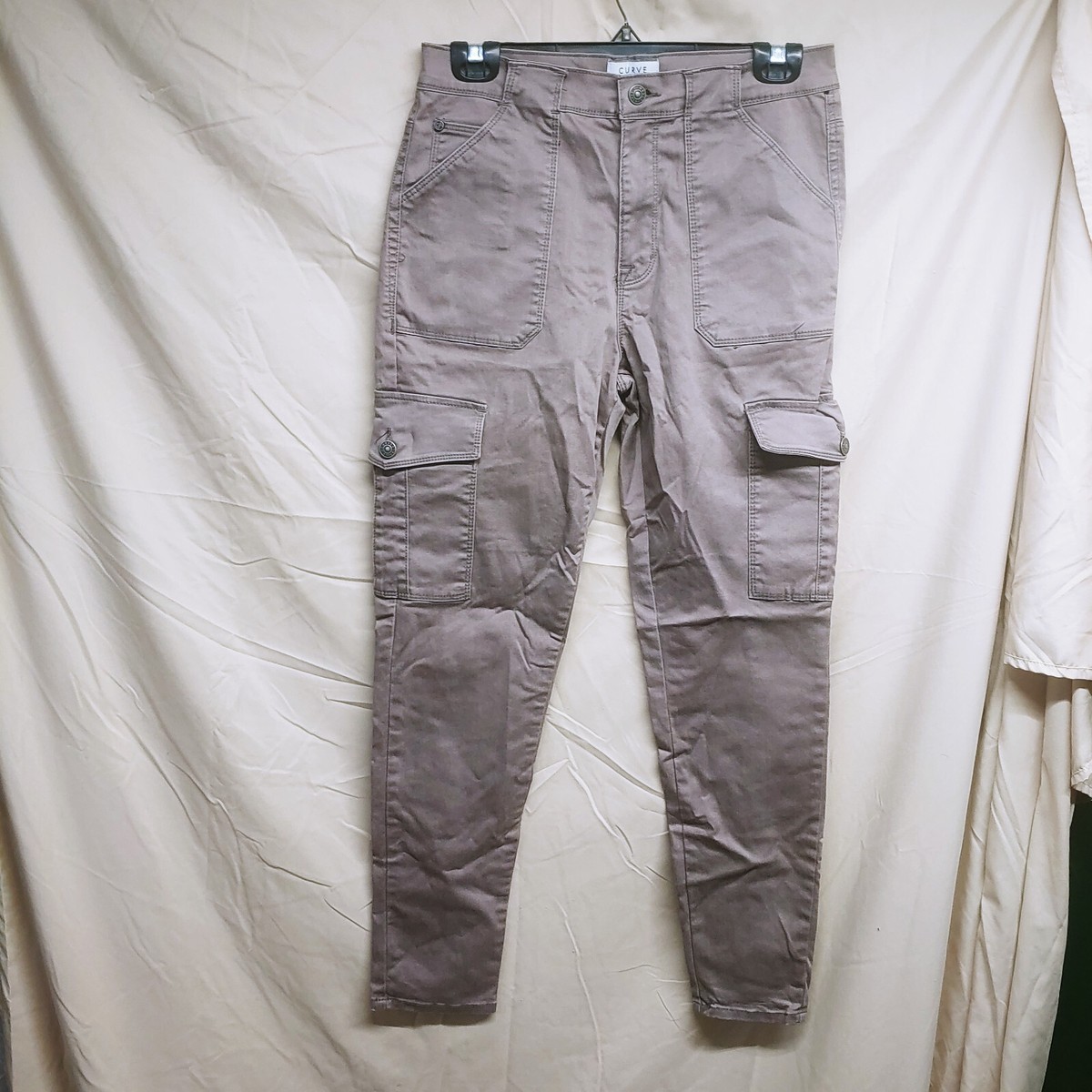 【2plan】Slasher wide cargo curve denim Women's Relaxed Wide Jeans | Light blue | Diesel 1996 D-Sire