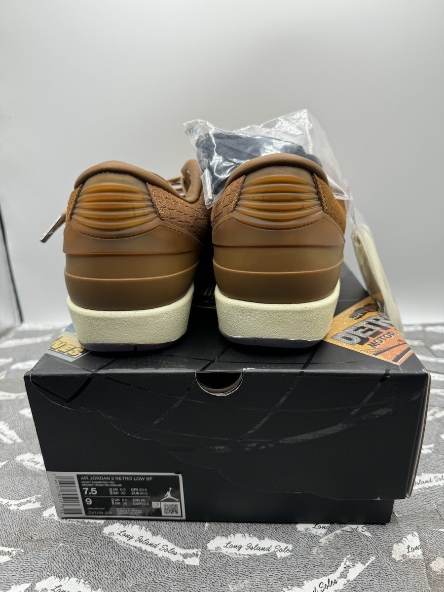 Air Jordan 2 Retro Low x Two 18 Rocky Tan-British Tan Air Jordan 2 Retro Low x Two 18 Rocky Tan-British Tan