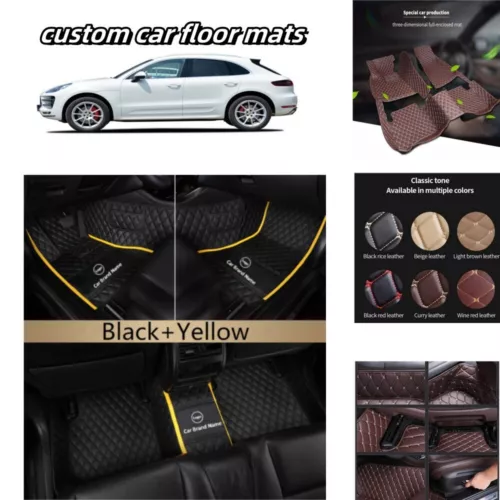 For Bentley All Models Car Floor Mats Luxury Auto Carpets Waterproof Set Custom - Picture 14 of 37