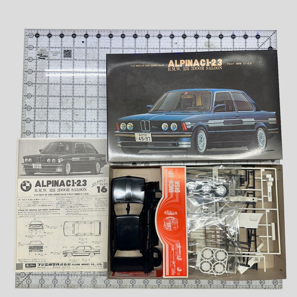 Fujimi BMW Alpina C1-2.3 323I 2Door Saloon Inchup Disc 16 1/24 Model ...