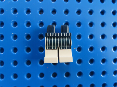 Lego 1 x Beine Hose Legs 970c01pb05 weiß  Metzger Butcher col094  8827