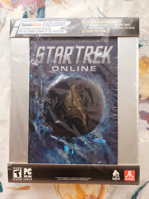 Star Trek Online Collector's Edition PC 2010 Game & Book Exclusive GameStop Rare