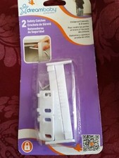 New Dream Baby Safety Catches Child Proof Cabinets Drawers Child Lock 2 Pack