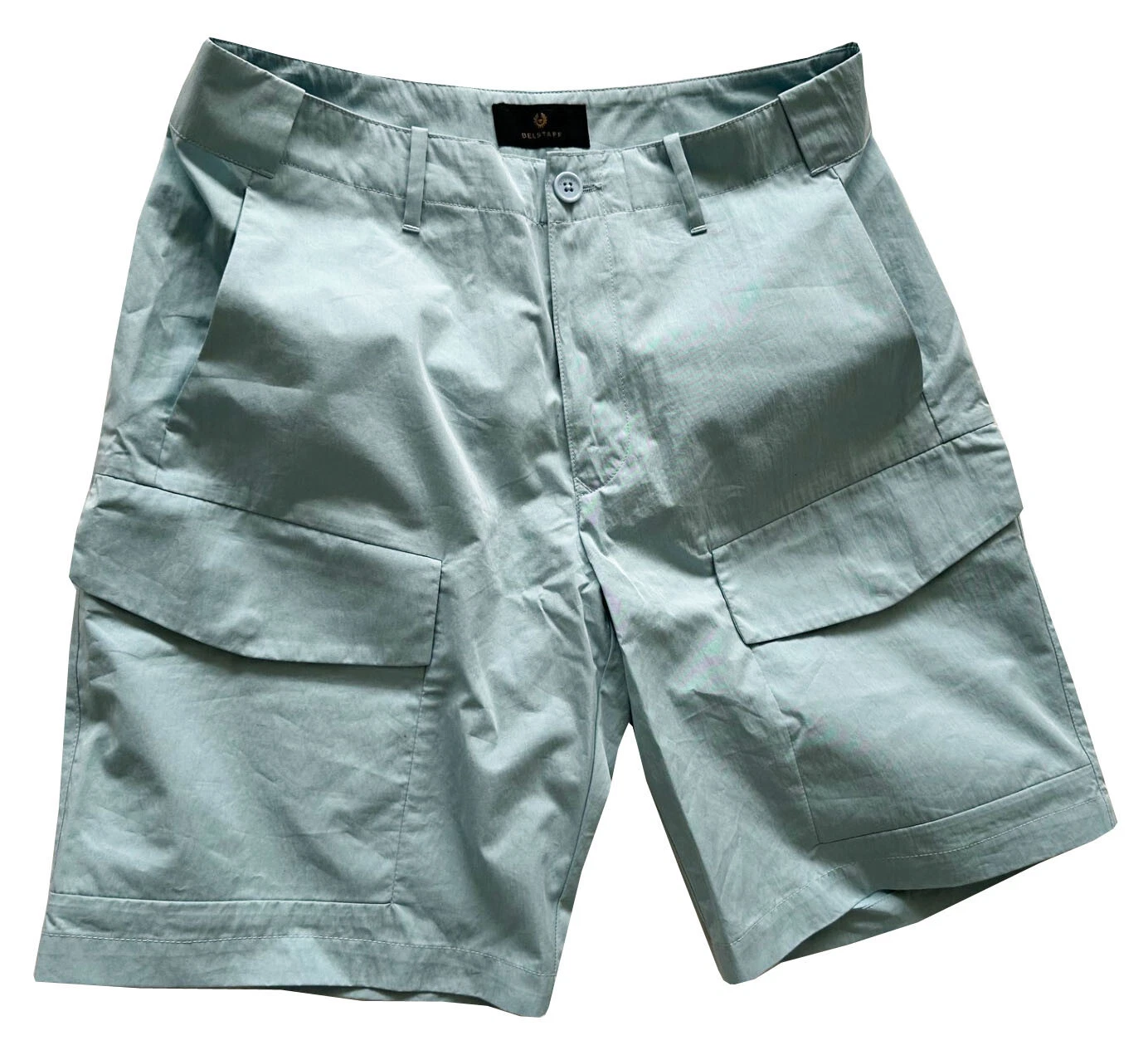 BELSTAFF COTTON / NYLON BLEND SKYLINE BLUE PACE SHORTS BRAND NEW RARE SZ-36 (XL)
Opens in a new wind