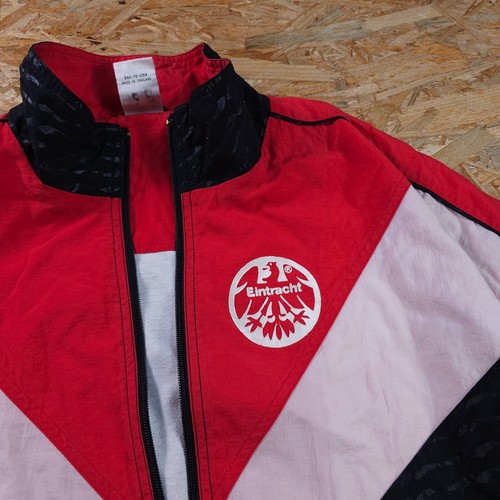 Eintracht Frankfurt Puma Windbreaker Jacket Vintage Football Soocer Bundesliga L - Picture 6 of 11
