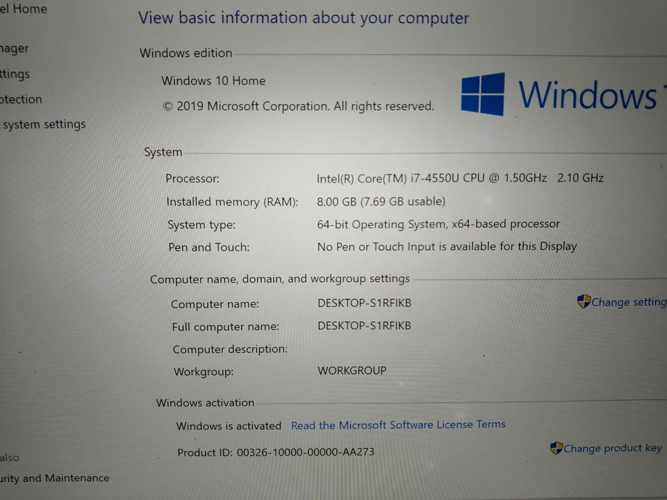 Lenovo ThinkPad X1 Carbon · i7-4550 · 8GB · 256GB, photo 4 of 5