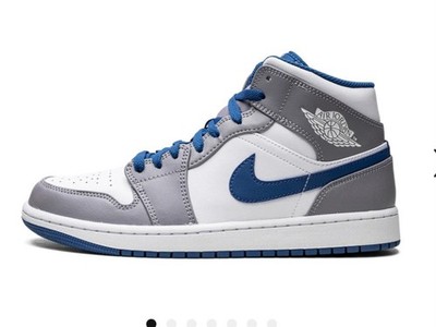Nike Air Jordan 1 Mid True Blue DQ8426 014 Size 15 | eBay