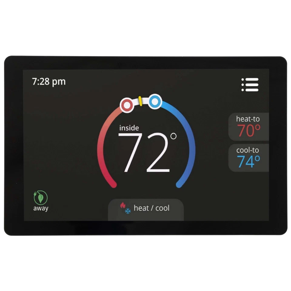 Lennox 22V24 iComfort S40 Ultra Smart Programmable Thermostat 7" HD Display. - Image 3 of 4