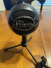 Blue Snowball iCE USB Microphone Black Freestanding w/ Pop Filter