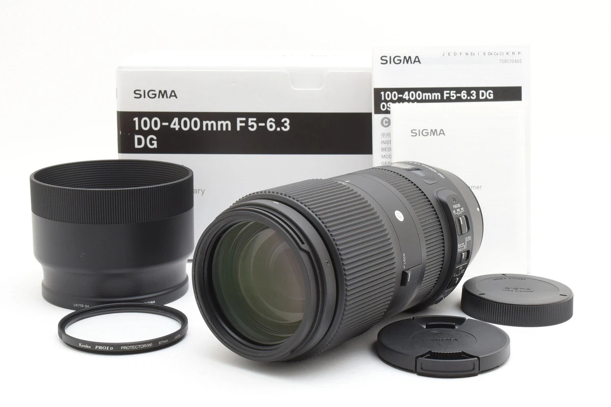 Sigma Camera Lenses for Canon 100-400mm Focal for sale | eBay