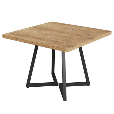 Square Dining Table Wood Kitchen Table Executive Computer Desk Conference Table