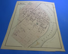 1873 WEST PITTSTON PA - ORIGINAL MAP  - A. POMEROY - VG — photo 1