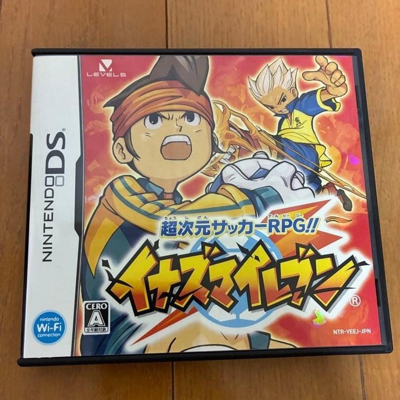 Inazuma Eleven NDS Level 5 Nintendo DS From Japan Tested