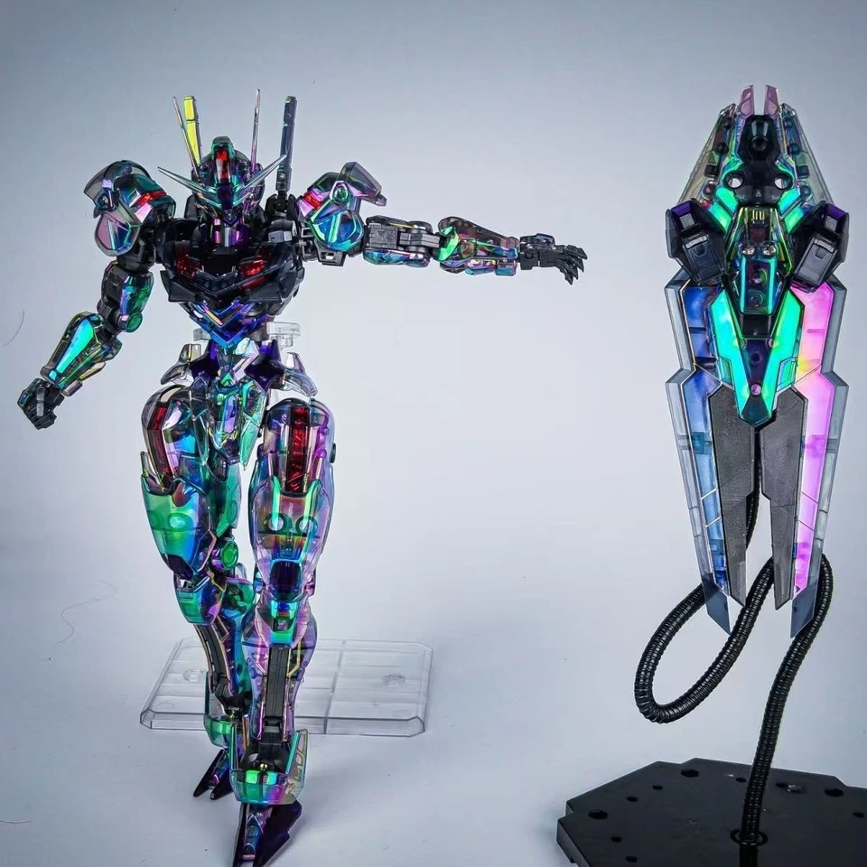 Mobile Suit Model Kit Holographic Iridescent Process Scar Mark 6 Original Color