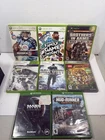 LOT OF 8 GAMES XBOX 360 & XBOX ONE USED