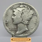 1920 Mercury Silver Dime - #C59328NQ