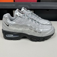 Size 9 - Nike Air Max 95 SE Big Bubble - Total 90 Metallic Silver