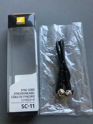 NEU !!! NIKON SC-11 Blitzkabel Synchro Cord OVP 4 Medical Nikkor 200 5,6 TOP !!!
