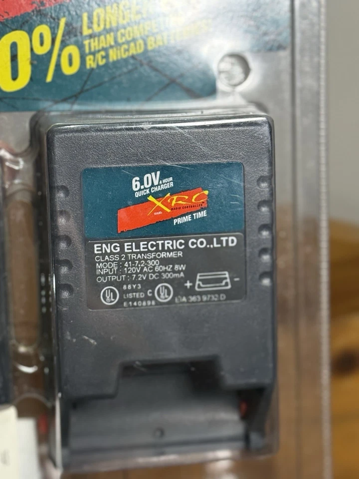 Batería Cargador Tonka XRC 6.0V NiMH Radio Controlado Prime Time RC COCHE Leer Foto 3 de 4
