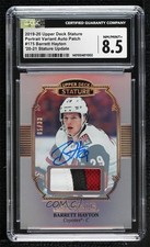 2019 Stature Rookies Portrait Variant 5/33 Barrett Hayton CGC 8.5 Patch Auto w4h