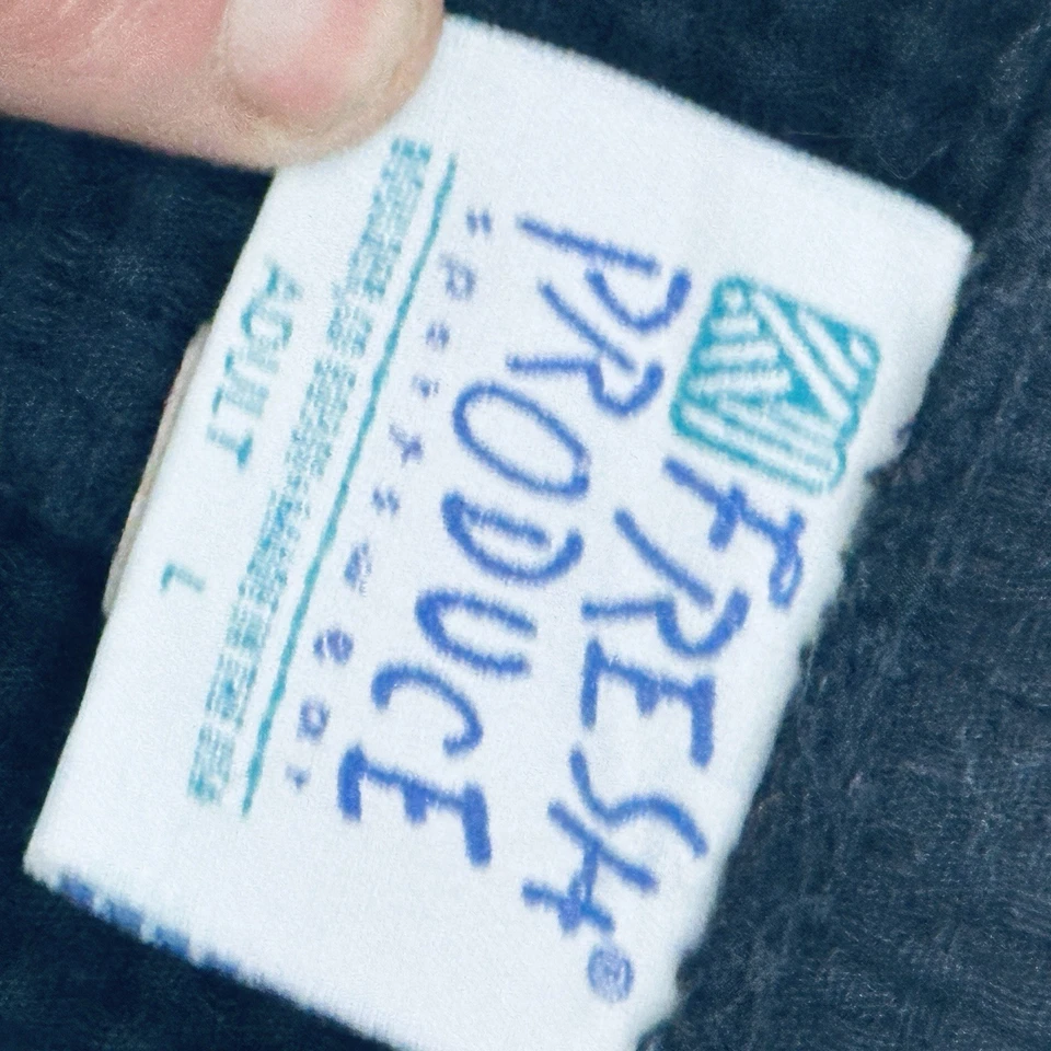 Falda De Colección Fresh Produce Para Mujer L Azul Marino Tejido Waffle 100% Algodón Elástico hasta la Rodilla Foto 3 de 4